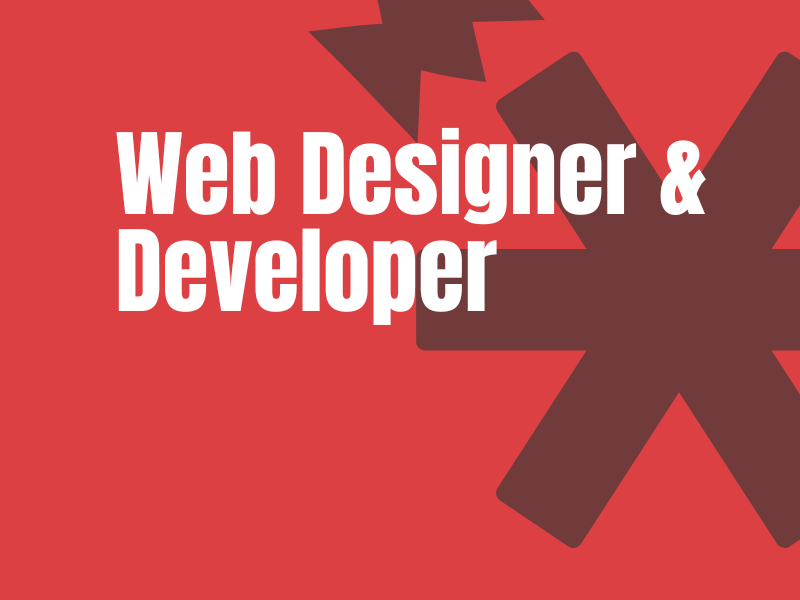 Web Designer & Developer